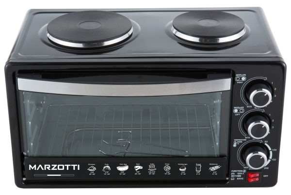 Marzotti Electric Oven 2 Hot Plates 3300W 33L - Image 3