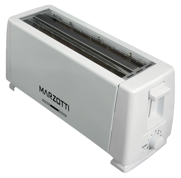 Marzotti Toaster 4 Slice White 1300W