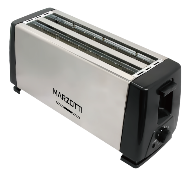 Marzotti Toaster 4 Slice Stainless Steel 1300W