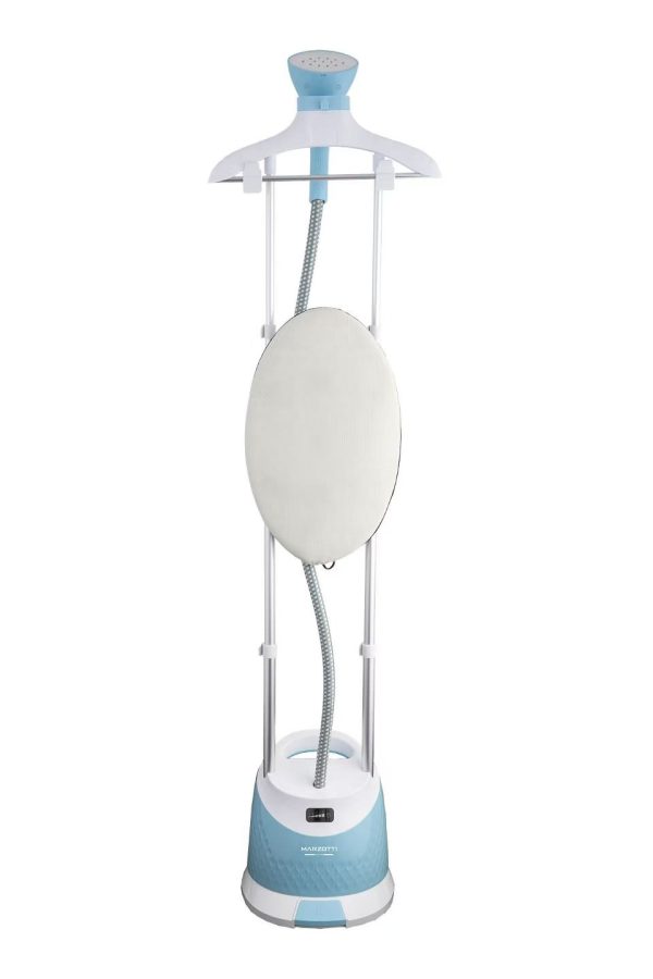 NEW Marzotti GARMENT STEAMER MegaSteam 1800W 1H Continues steam 1.6L Water Tank Ironing Board Clothes Iron Steamer Blue - Image 2