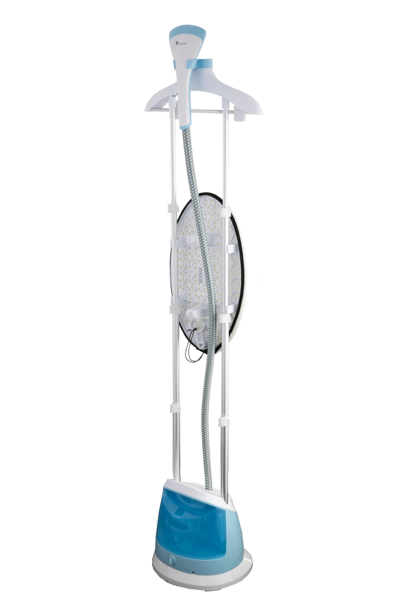 NEW Marzotti GARMENT STEAMER MegaSteam 1800W 1H Continues steam 1.6L Water Tank Ironing Board Clothes Iron Steamer Blue - Image 5