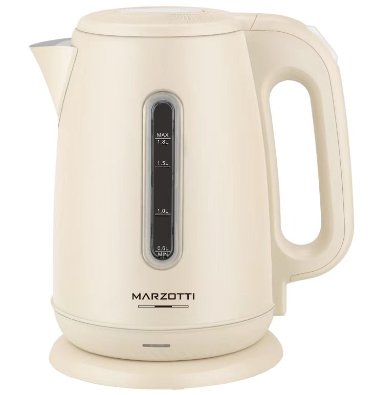 NEW Marzotti Electric Kettle 1500W 1.8L 304 Stainless Steel Cordless Jug Kettle