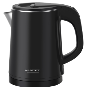 NEW Marzotti Electric Kettle 800W 0.8L 304 Stainless Steel Double Wall Cool Touch Body Cordless Jug